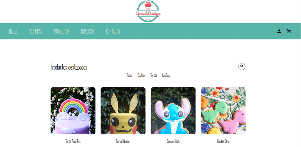 Sweet Design eCommerce Javascript