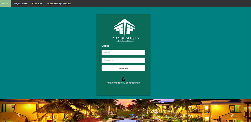 SysResort .Net Aspx Project