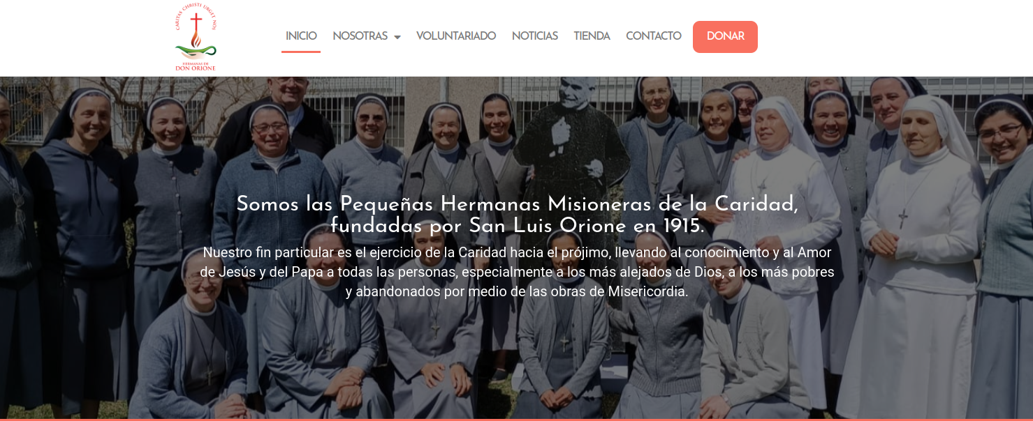 Hermanas de Don Orione (Wordpress)