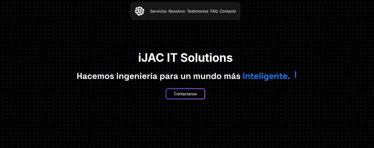 iJac IT Solutions (Next js and Tailwind 4)