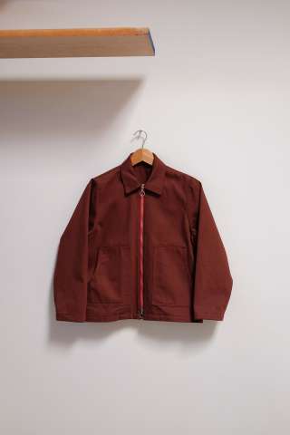 Embroidered Collar Zip Up Jacket コード刺繍 Embroidered Collar Zip Up Jacket コード刺繍