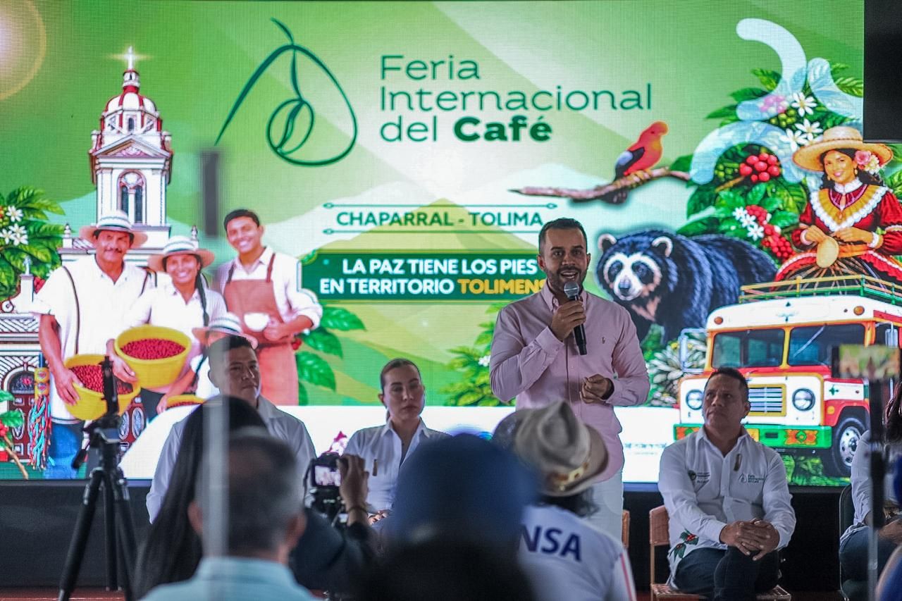 Chaparral será escenario de feria internacional que busca impulsar la economía cafetera del Tolima