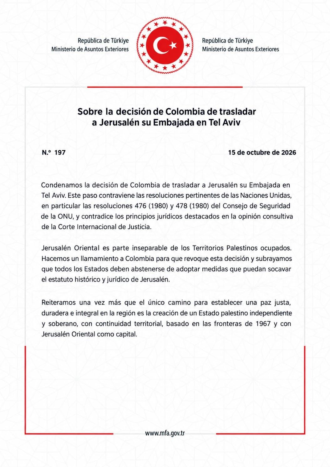 Comunicado