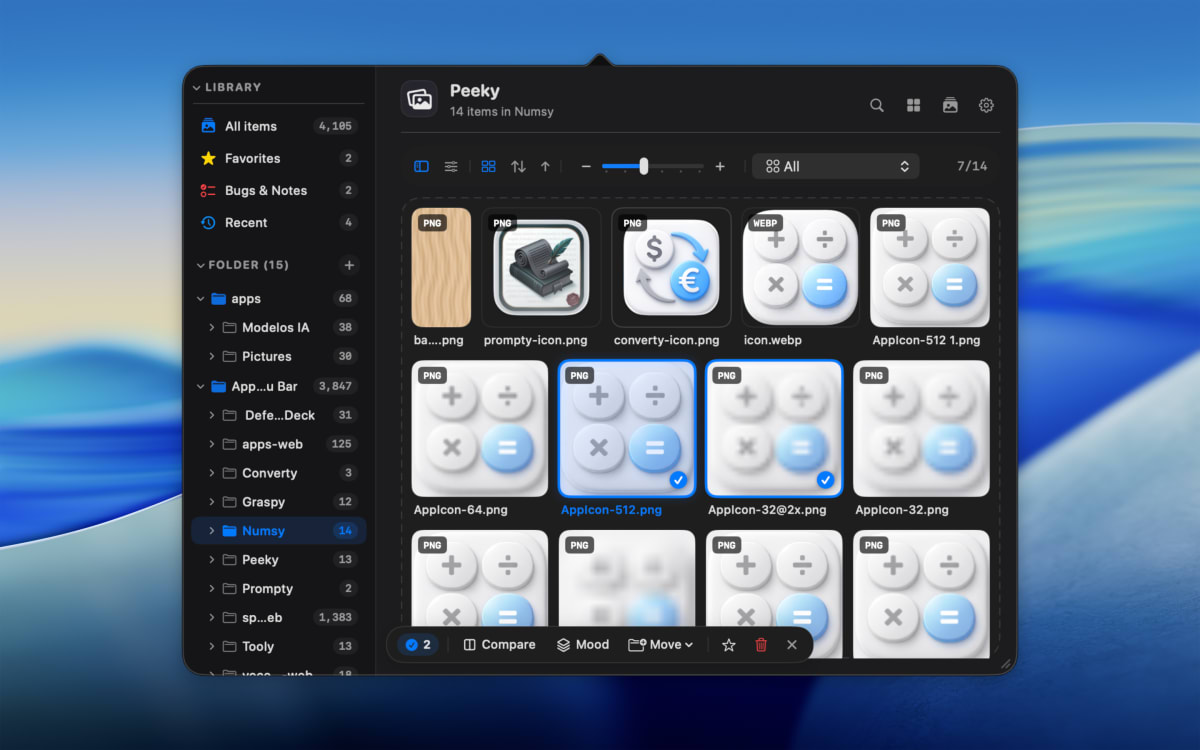 Peeky - Dynamic Waterfall and Justified Layouts