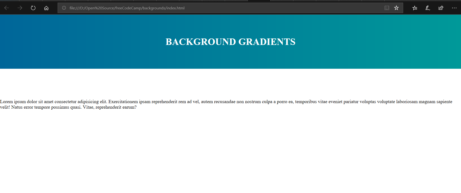 background gradient example image