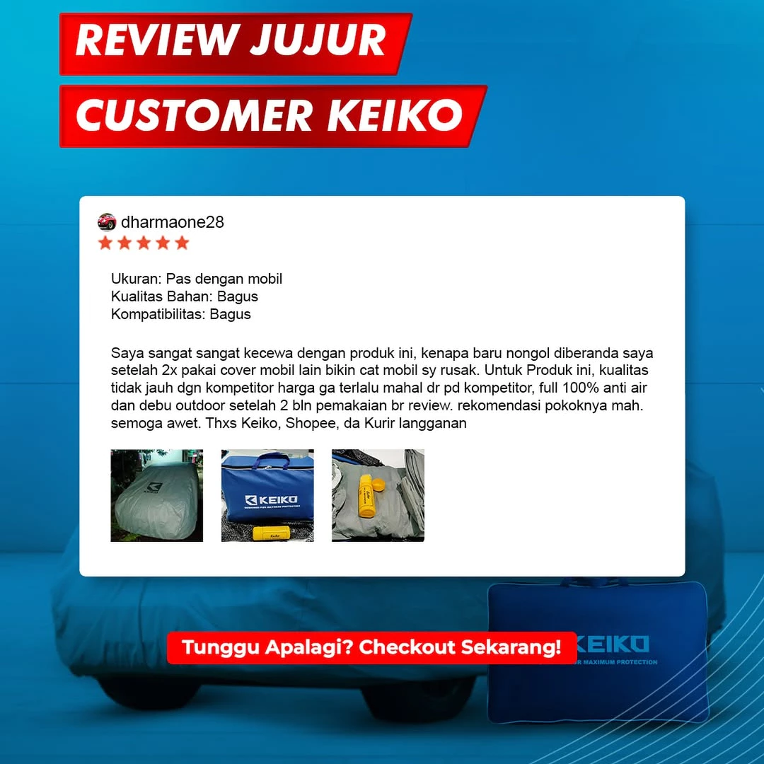 Testimoni pelanggan Keiko Ultimate