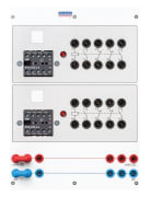 98145 Koblingsbrett, 2 x Kontaktor 24V (2NC, 2NO)