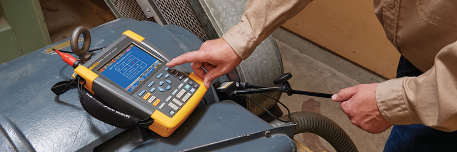 Fluke MDA-510 og MDA-550 motordriftanalysatorer