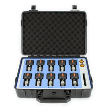 103 Adapterkit 1000bar, BSP, med koffert, håndfast (10 deler)