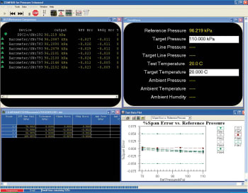 Compass programvare for trykkalibrering