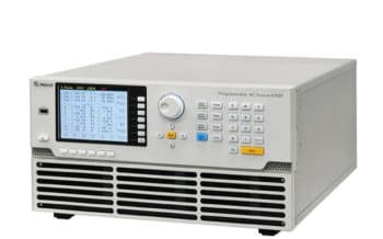 Programmerbar AC strømforsyning 18kVA 0-300V, 15-1 kHz