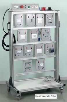 Aluminium ramme på hjul. Dim. H: 1610mm / B: 910mm / D: 500m