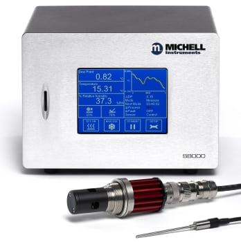 S8000 Remote Chilled mirror hygrometer