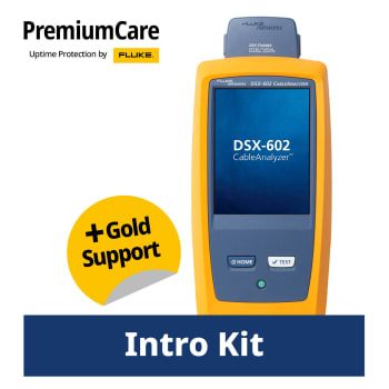 DSX-602-PRO/GLD, 500 MHz Kabeltester med DSX-PLA004S og 1-års Gullsupport