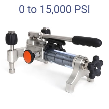 928AW Testpumpe for vann (0...1000bar)