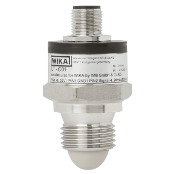 ILT-C01 Radar nivåmåler, 60GHz, 100...5000mm, G1/2, M12-4pin, 4...20mA (3-leder)