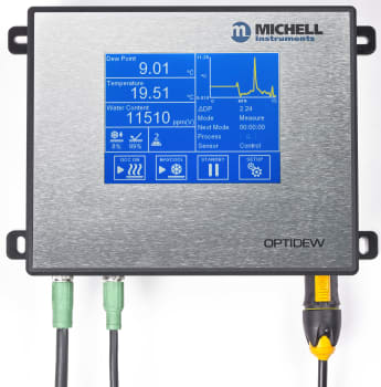 Optidew 501 Chilled mirror hygrometer med display (UKAS)