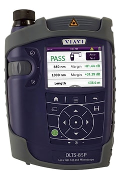 OLTS-85P SmartClass Fiber, MM, SM, sett med Mikroskop