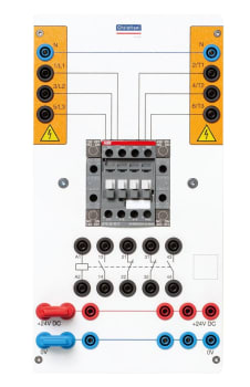 98155 Koblingsbrett, Kontaktor og hjelpekontakter