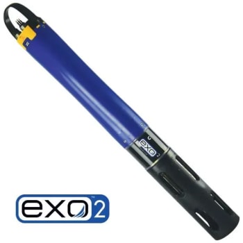 EXO2 Multiparameter sonde, 10m dybdesensor, 7 porter