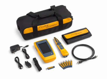 LIQ-DUO-KIT, LIQ-200 Duo Sett, Kobber nettverk og WiFi tester, med tilbehør