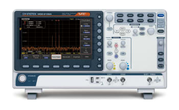 100MHz, 2-kanals, Mikset Domene Oscilloskop med Spektrumanalysator