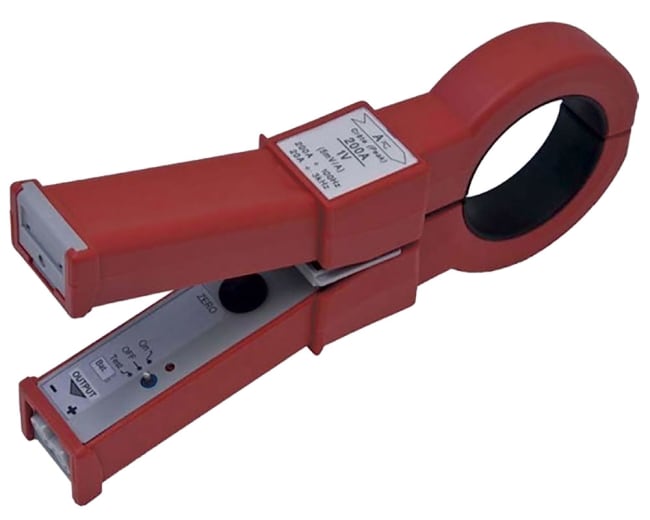 DC Strømtang 1000A til Torkel med kabler