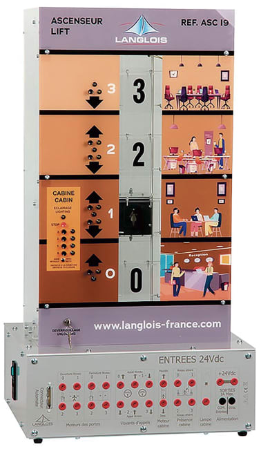 Heismodell 24V logikk