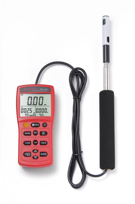 TMA-21HW Anemometer, 0,1...30m/s, 0,01...99,99m3/s