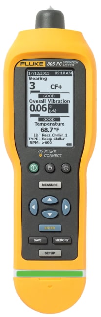 805 FC Vibrasjonstester med Fluke Connect