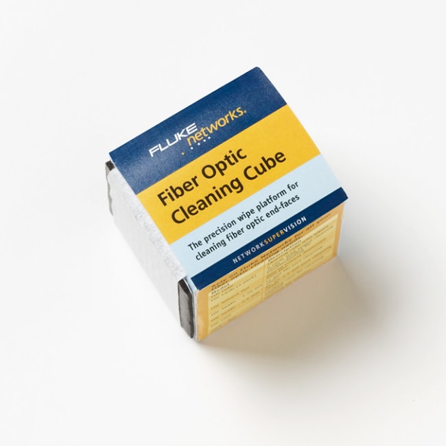 Rensekube for fiberkonnektor