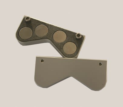 Magnetiske V-braketter (2 stk)