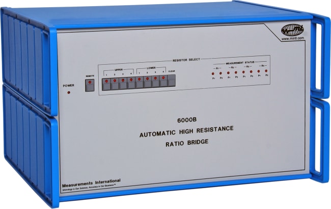 6000B Automatisert primær motstandsbro for høye motstander