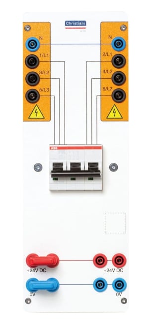 98150 Koblingsbrett, Automatsikring 16A 3 pol