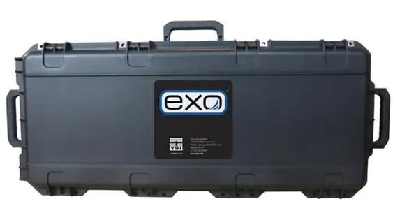 EXO Transportkoffert m/hjul, sort