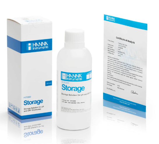 Lagringsløsning for ph/ORP Elektroder, 230 ml