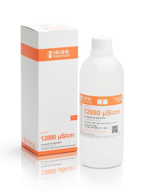 Konduktivitets kalibreringsløsning 12 880 µS/cm, 500 ml