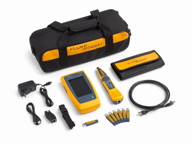 LIQ-DUO-KIT, LIQ-200 Duo Sett, Kobber nettverk og WiFi tester, med tilbehør