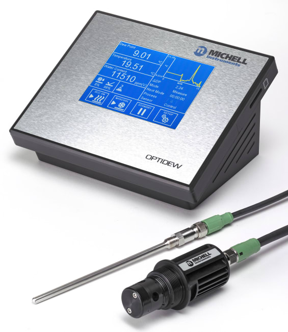 Optidew 401 Chilled mirror hygrometer med display(UKAS cal)