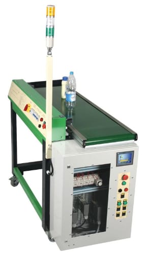 Transportbånd med 5,7" touch screen