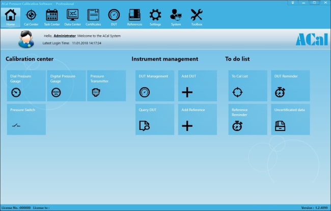 ACal Basic Asset- og kalibreringsprogram
