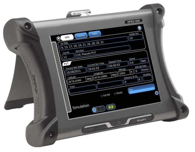 GPS og Galileo simulator for 12 sattelitter