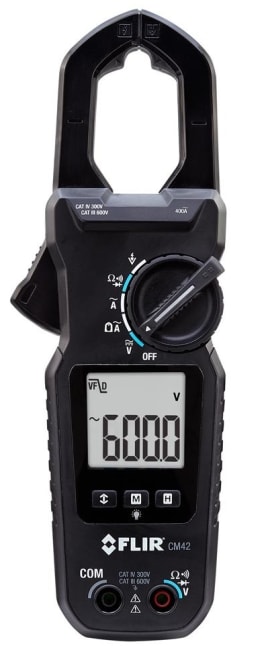 CM44 Strømtang 400A AC (m/ TC type K)