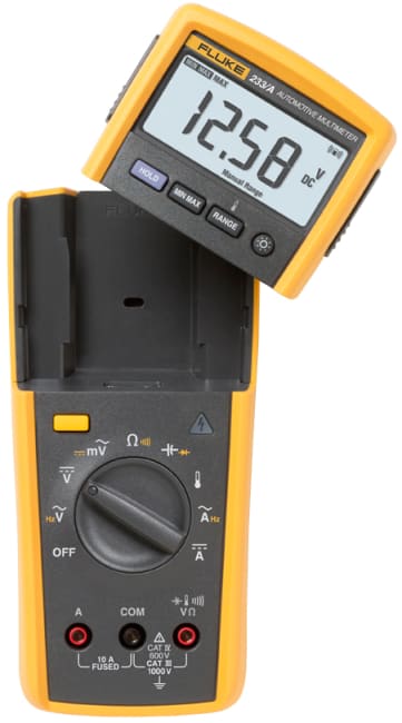 233 Multimeter sann RMS med avtakbart display
