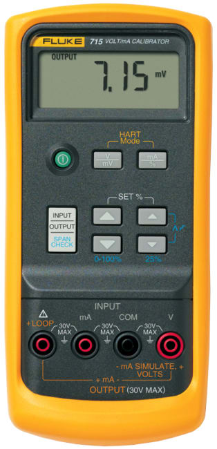715 Volt/mA kalibrator