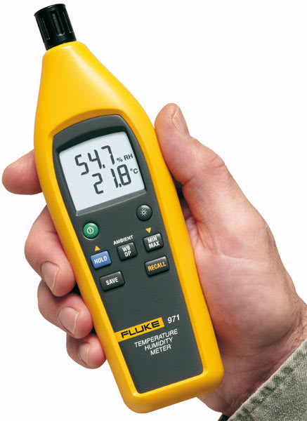 971 Temperatur- og fuktighetsmåler