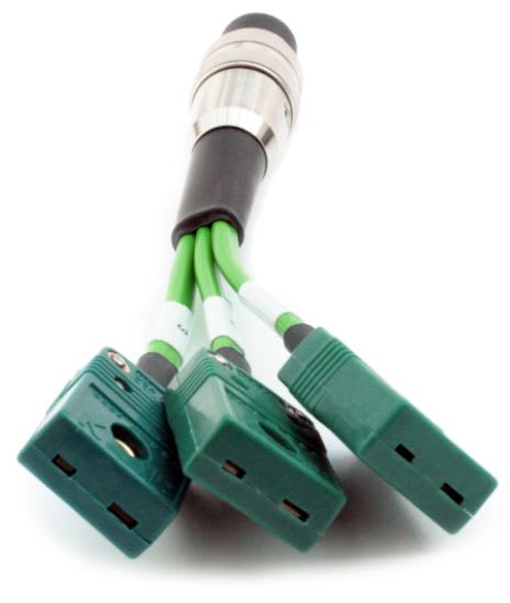 N2000ADP/K Termoelementadapter type K for N2014 og RF614