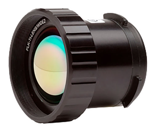 Linse, vidvinkel (46°)