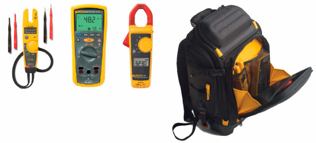 Pack30 verktøyryggsekk inkludert T5-1000, 1507 og 323