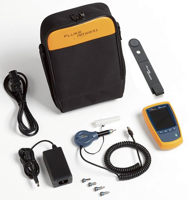 FI-500 Fiber Farge Videomikroskop med 4 adapter og veske